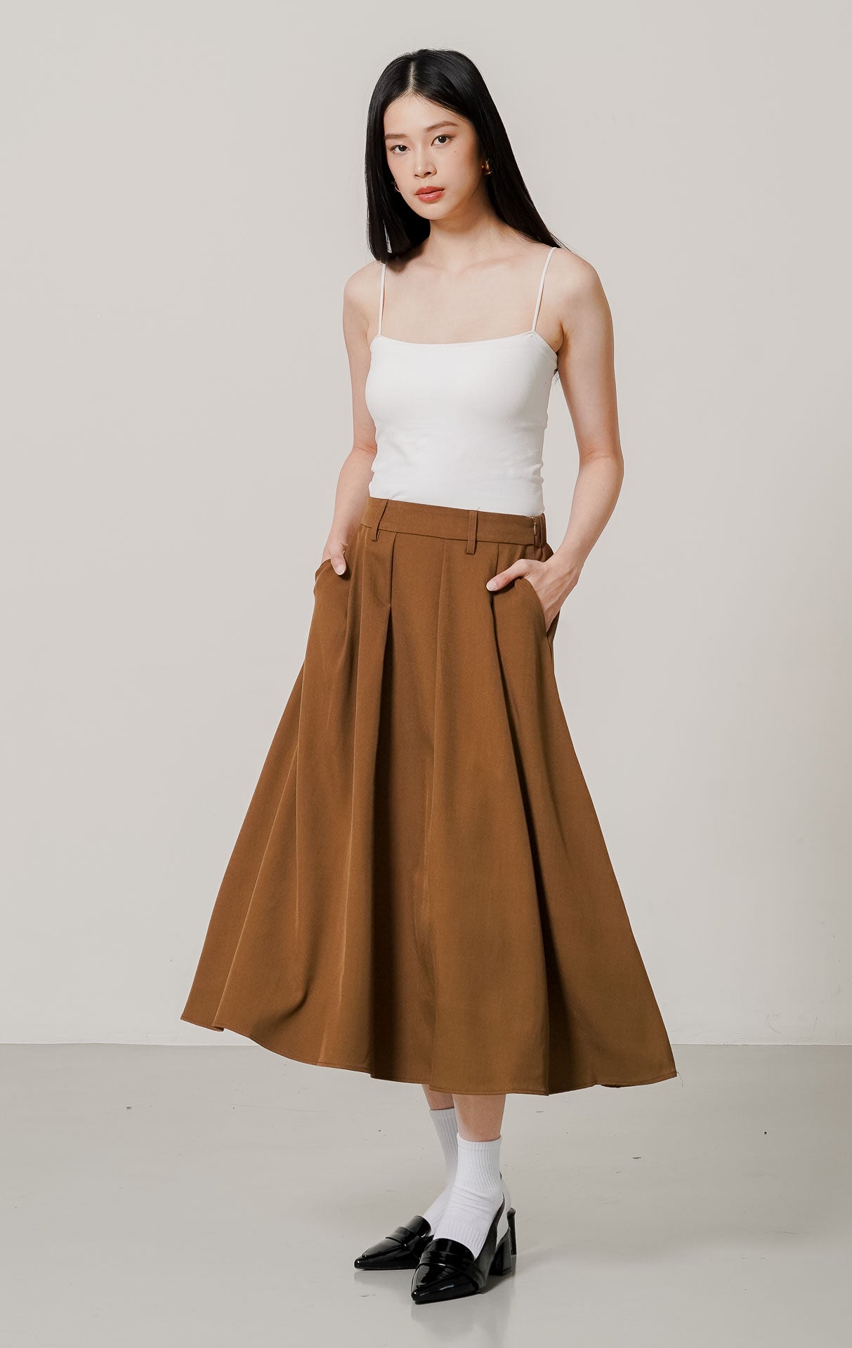 Collins Skirt Brown