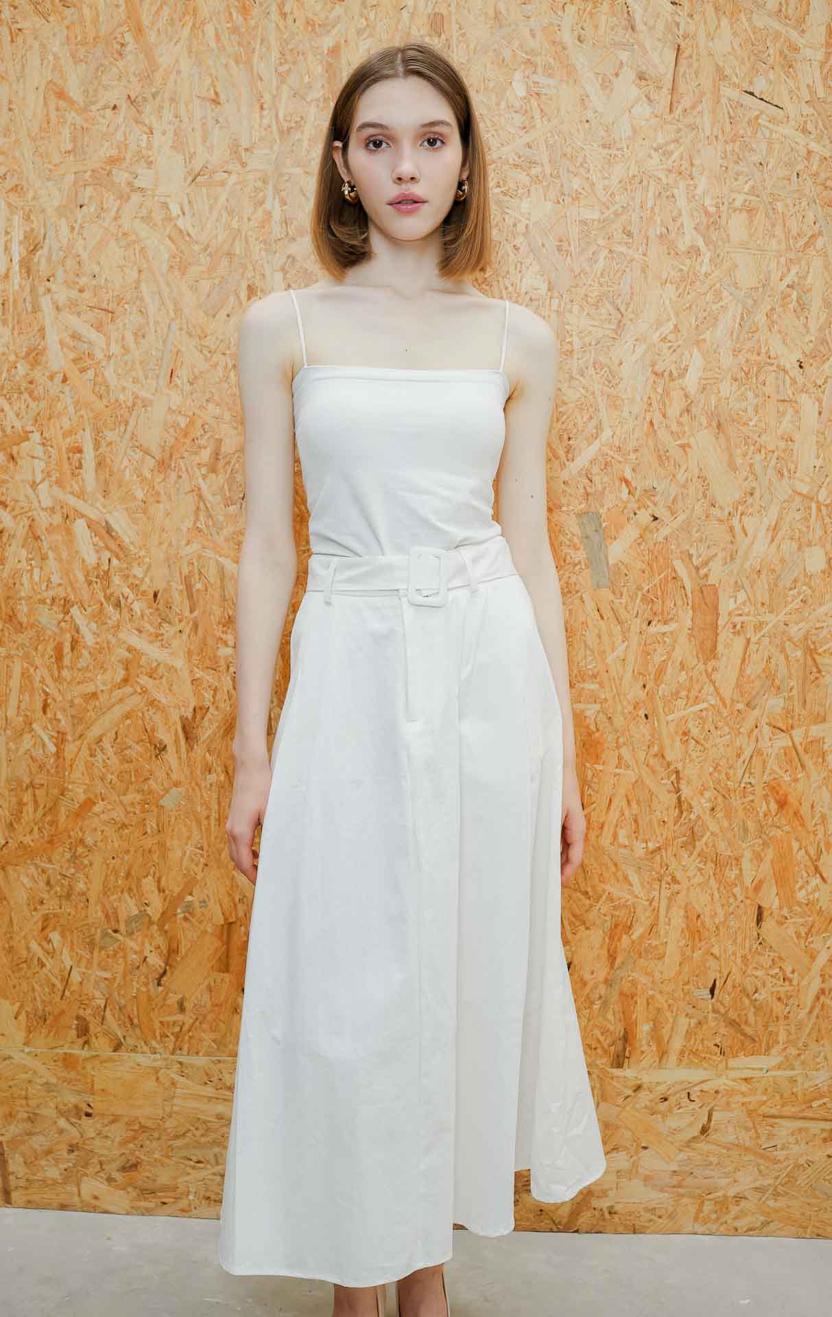 SH Aspen Skirt White