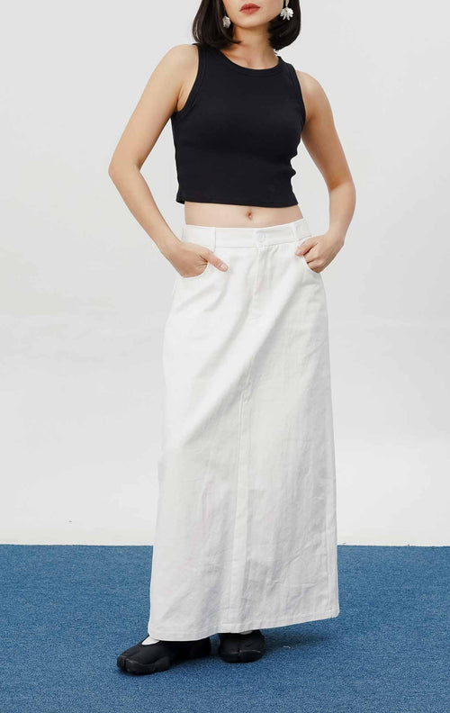 Kyro Skirt White