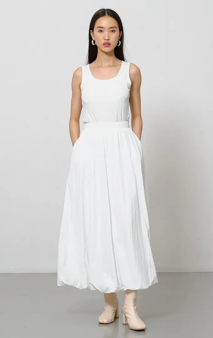 Sharon Skirt White
