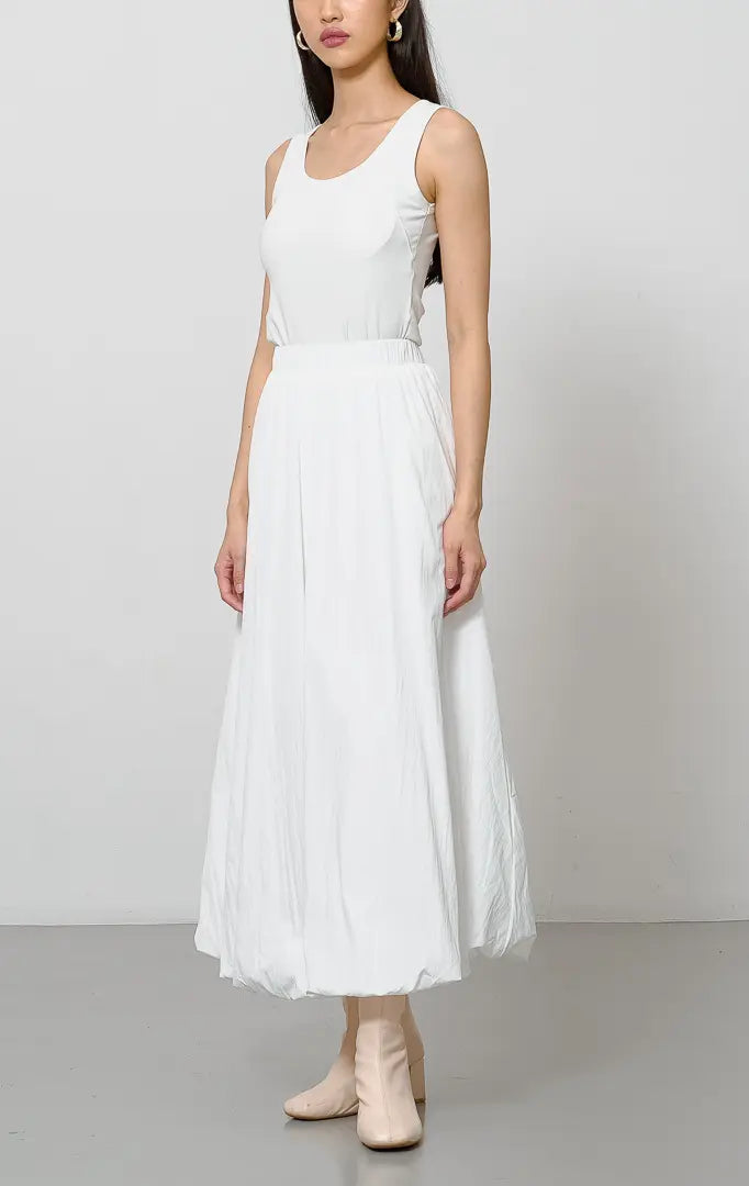 Sharon Skirt White