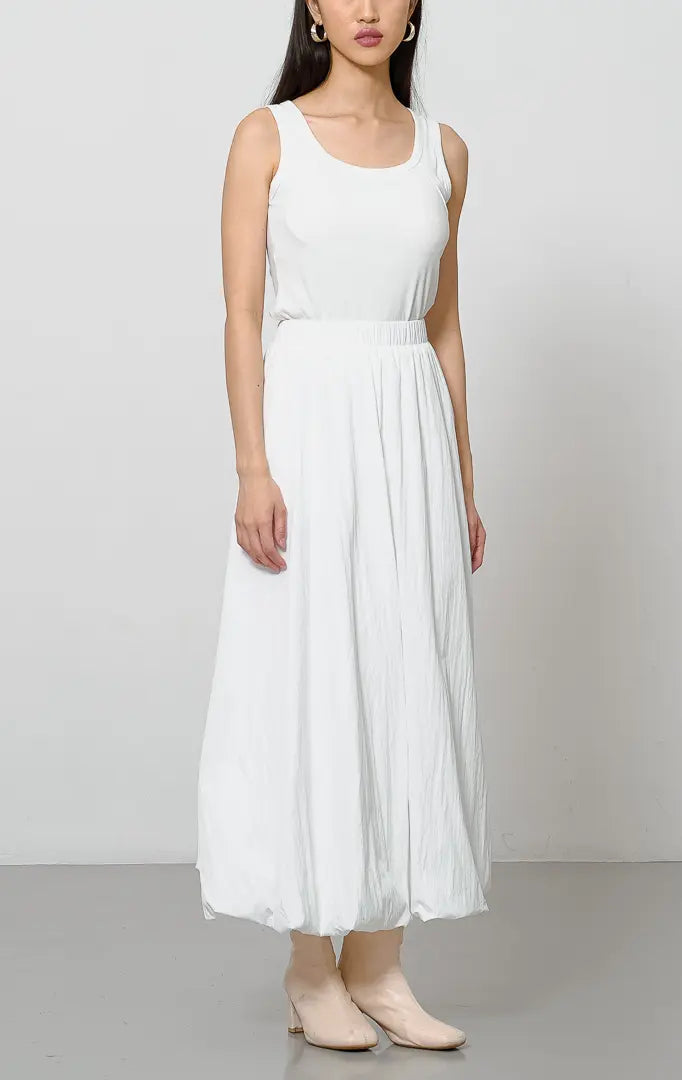 Sharon Skirt White