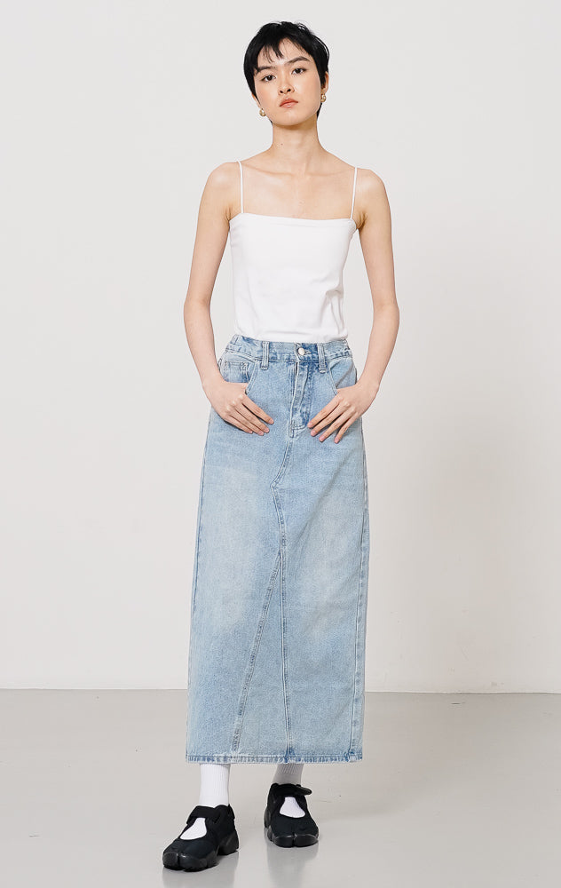 Gino Skirt Light Denim