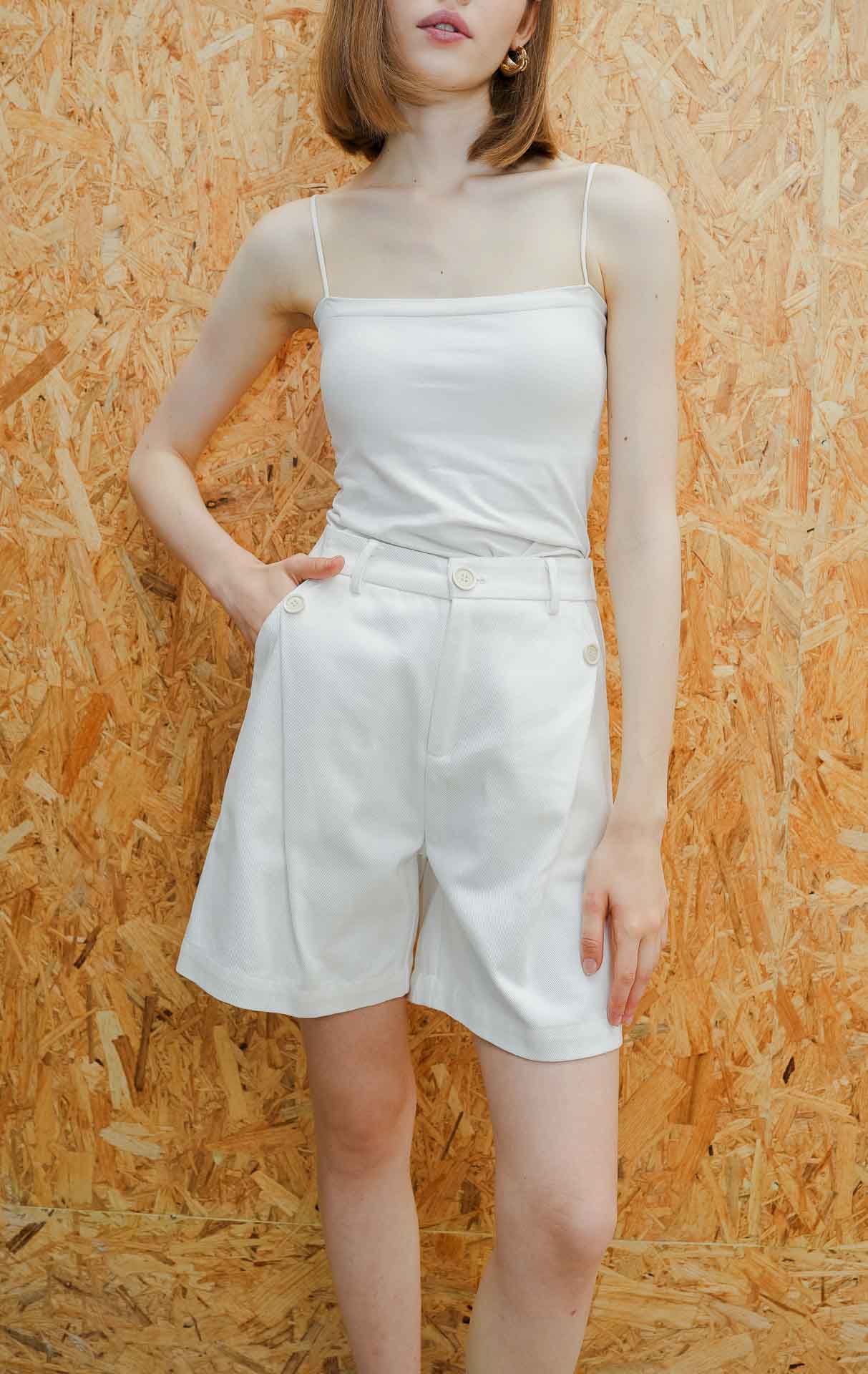 SH Raven Shorts Pants White