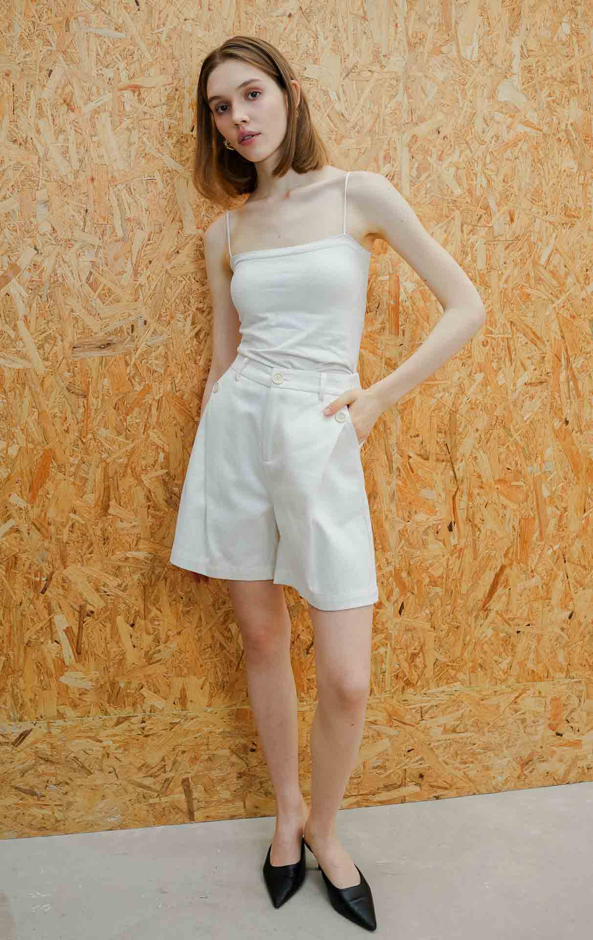 SH Raven Shorts Pants White