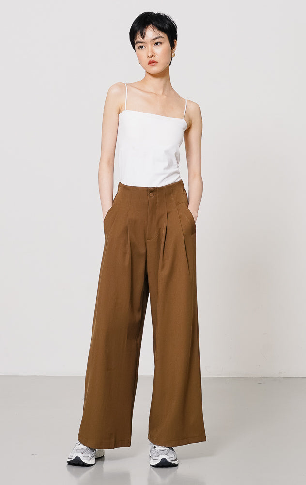 Jose Pants Dark Brown