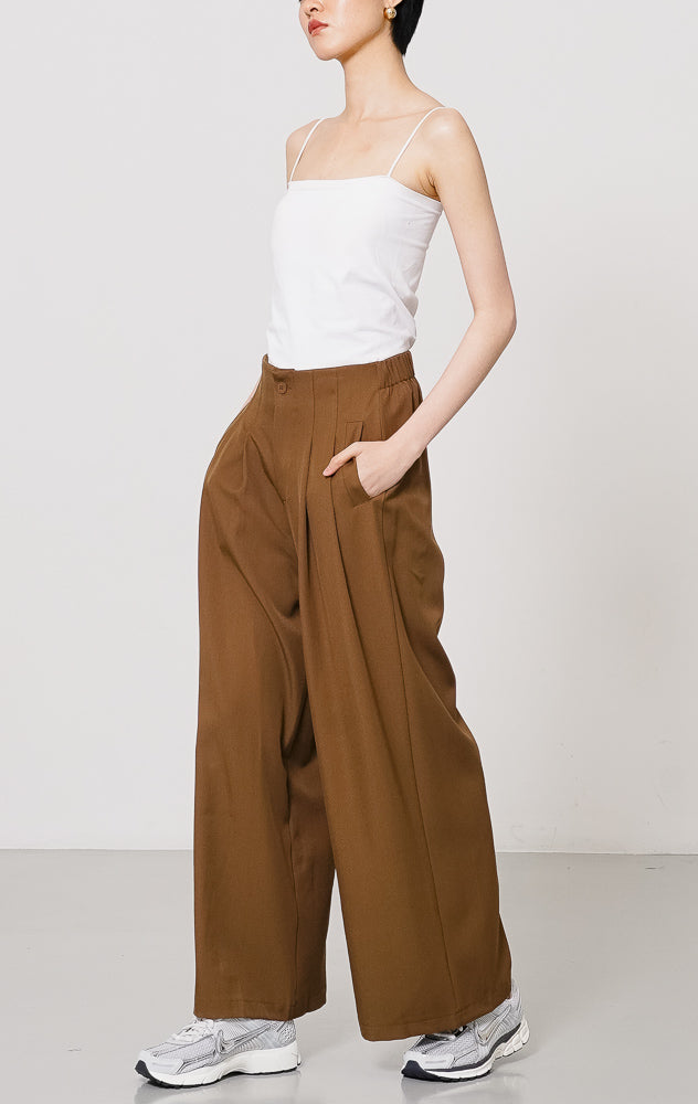 Jose Pants Dark Brown