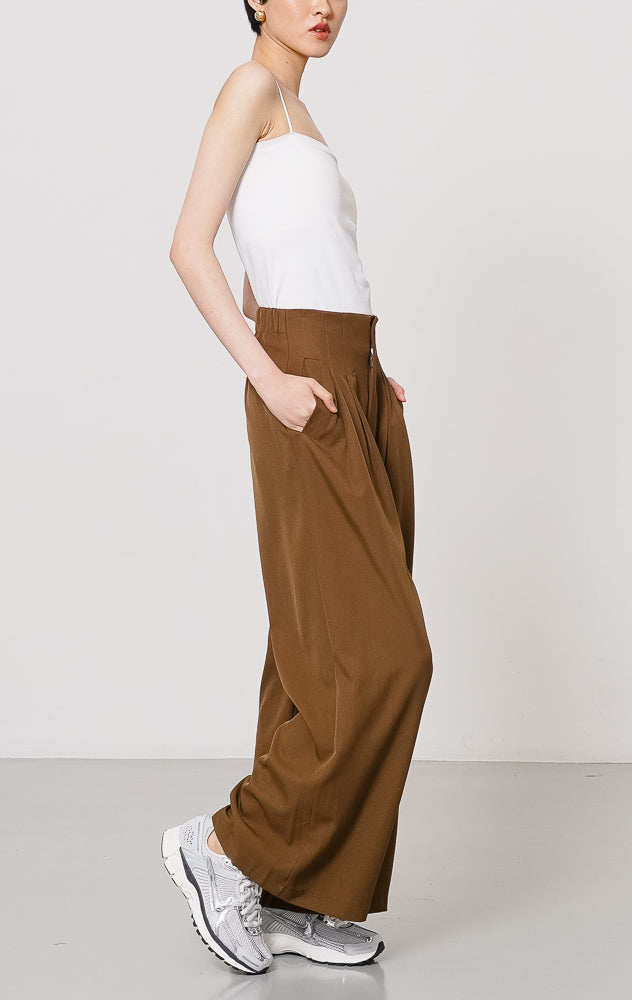 Jose Pants Dark Brown