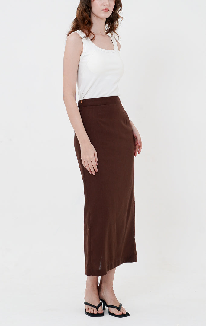 SH Beverly Skirt Brown