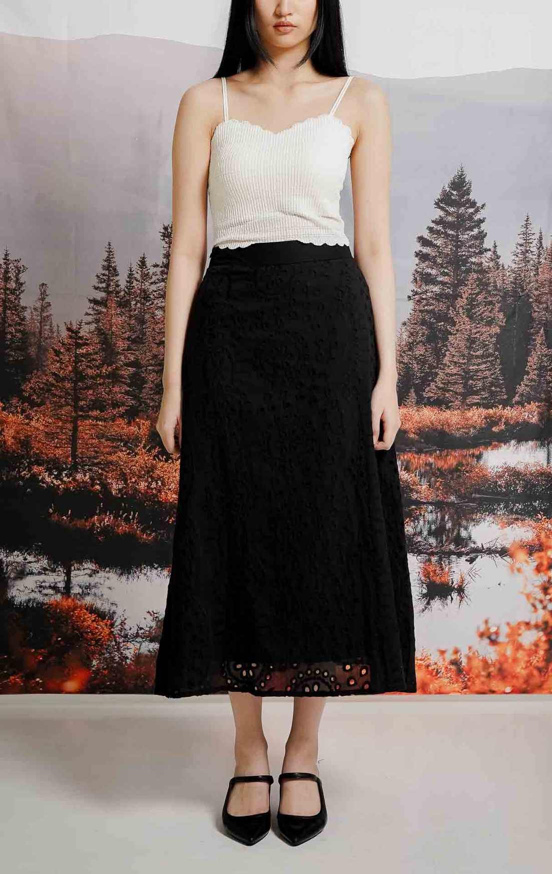 Somerset Skirt Black
