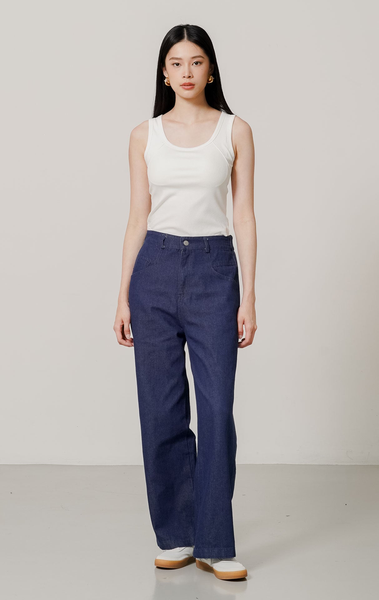 Marthens Pants Blue Denim