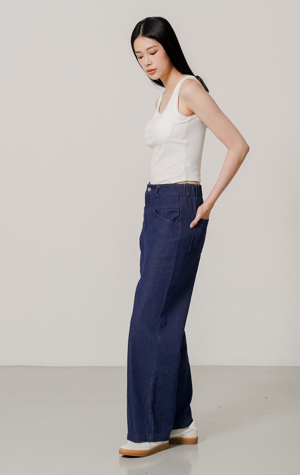 Marthens Pants Blue Denim