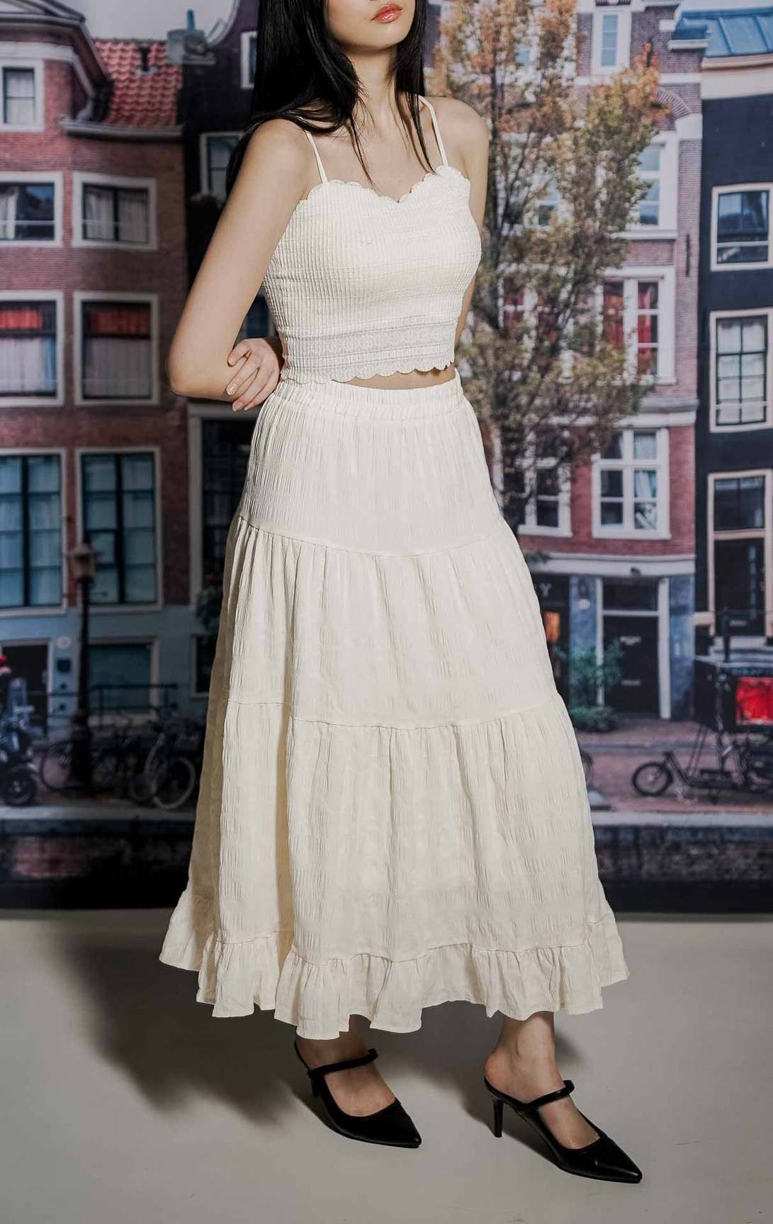 Alaya Skirt Ivory