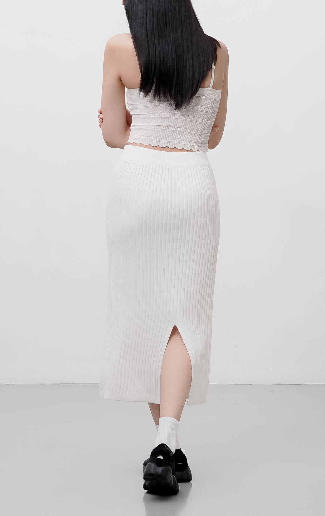 Malloryn Skirt White