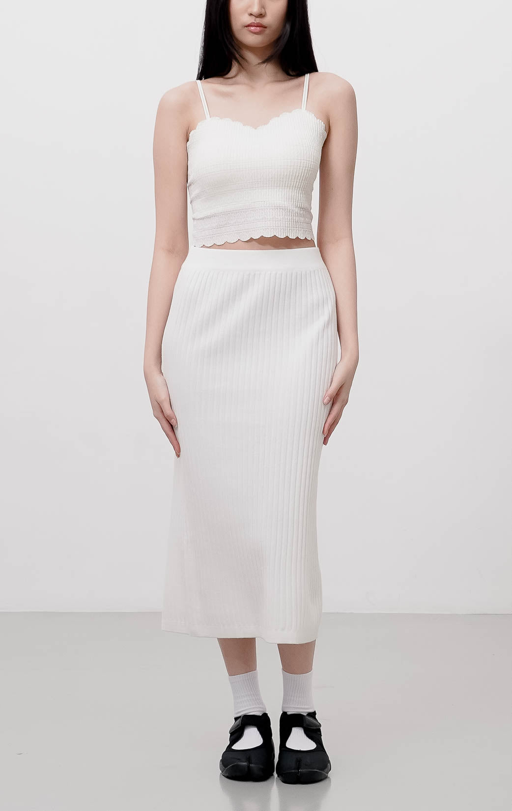 Malloryn Skirt White