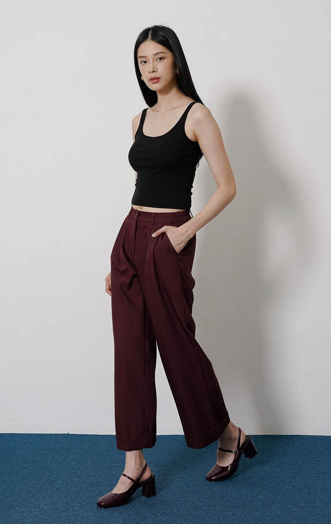 Tirta Pants Maroon