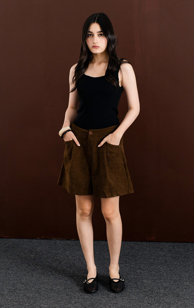 Fiony Shorts Brown
