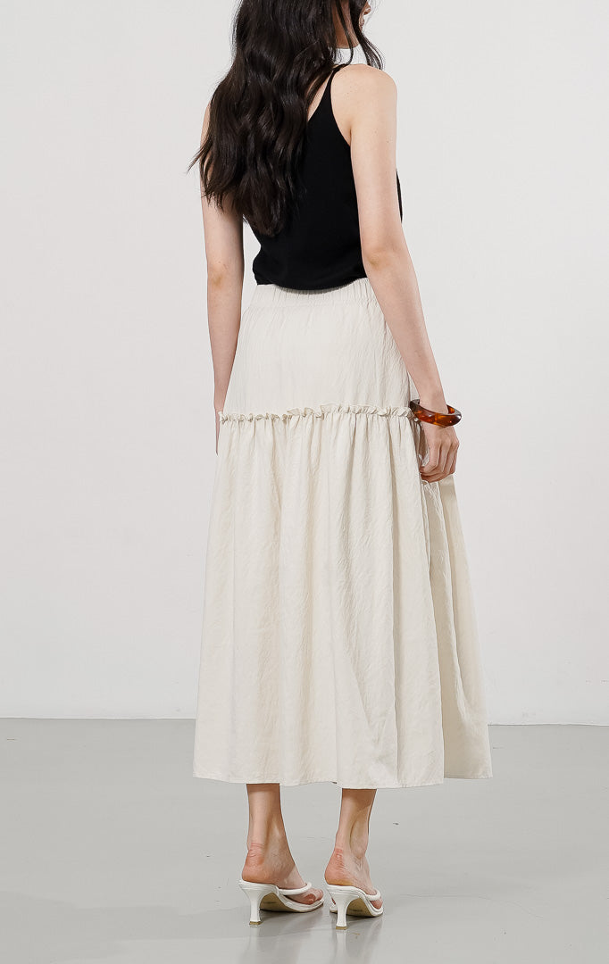 Anaya Skirt Ivory