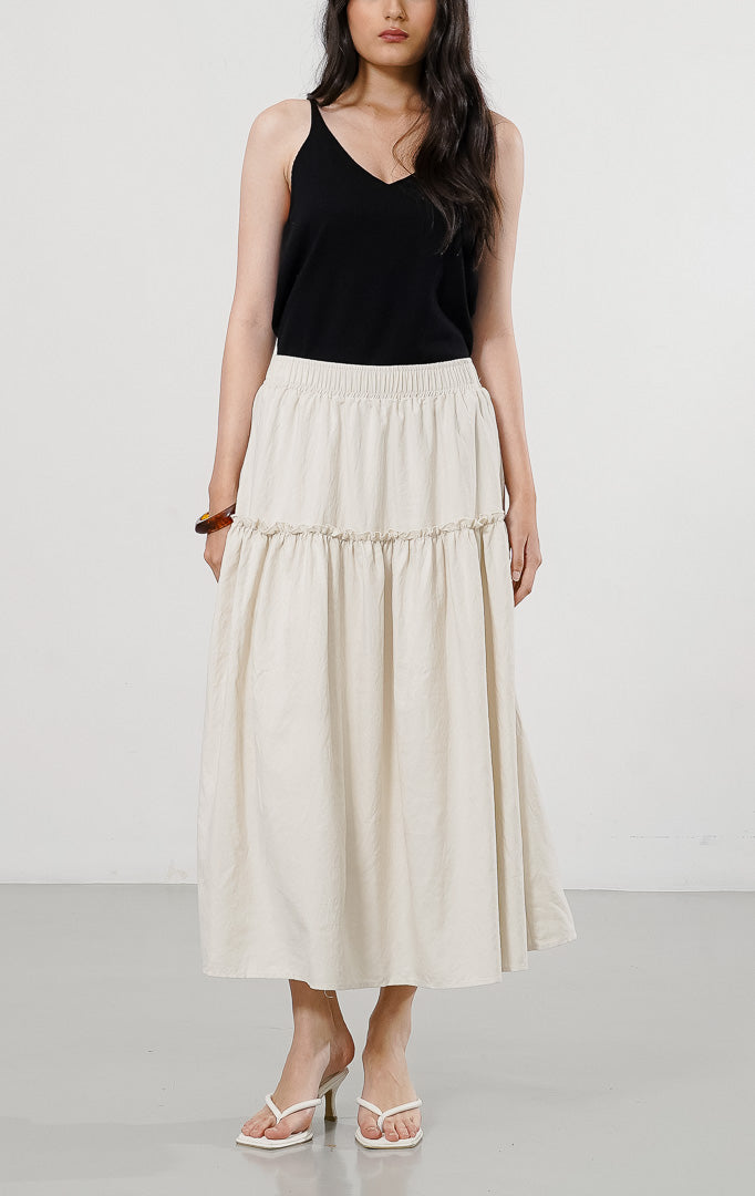 Anaya Skirt Ivory