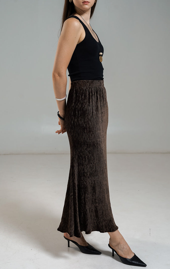 Hestia Skirt Brown