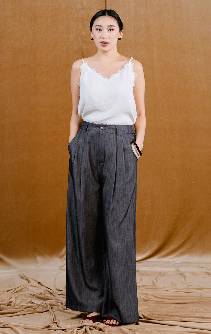 CNY Cattleya Pants Navy