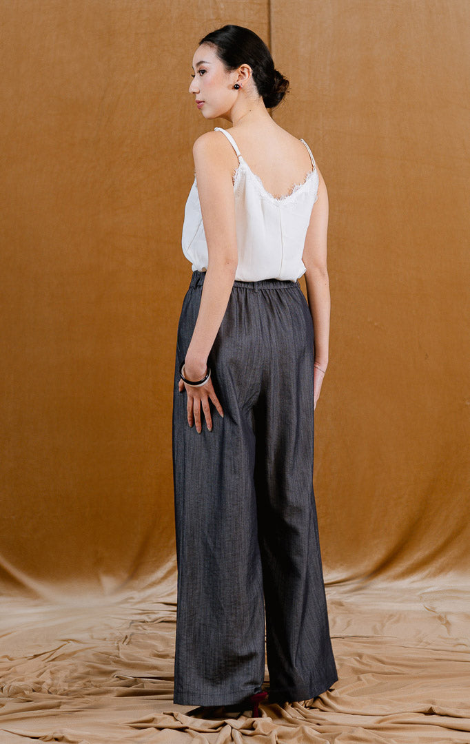 CNY Cattleya Pants Navy