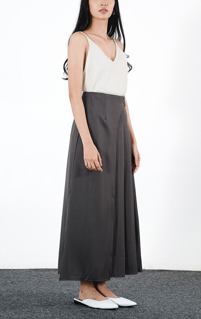 Azalia Skirt Dark Grey