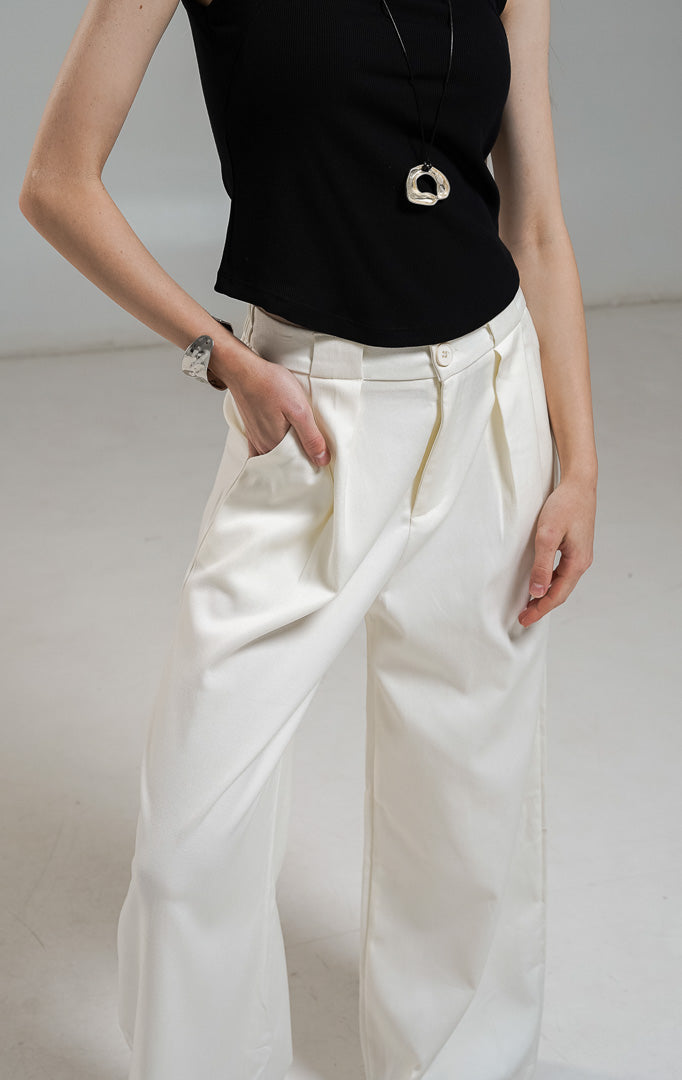 Jardin Pants White