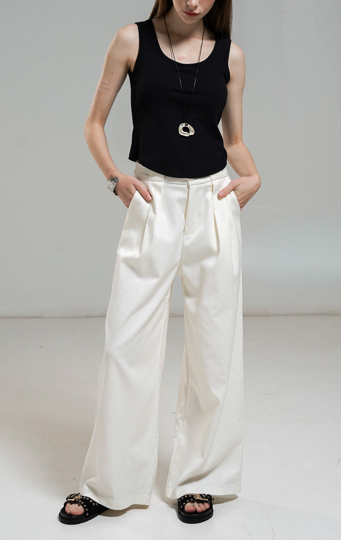 Jardin Pants White