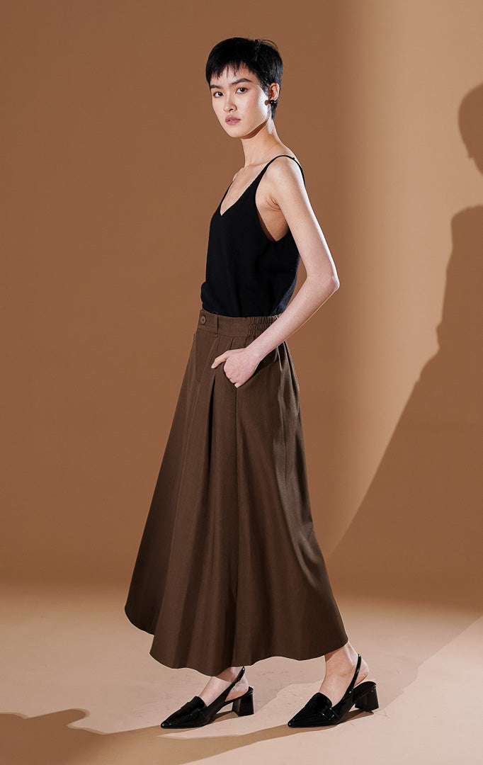 Izzy Skirt Dark Brown