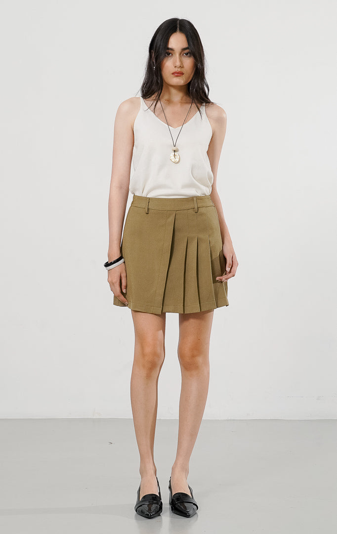 Hirose Skirt Khaki