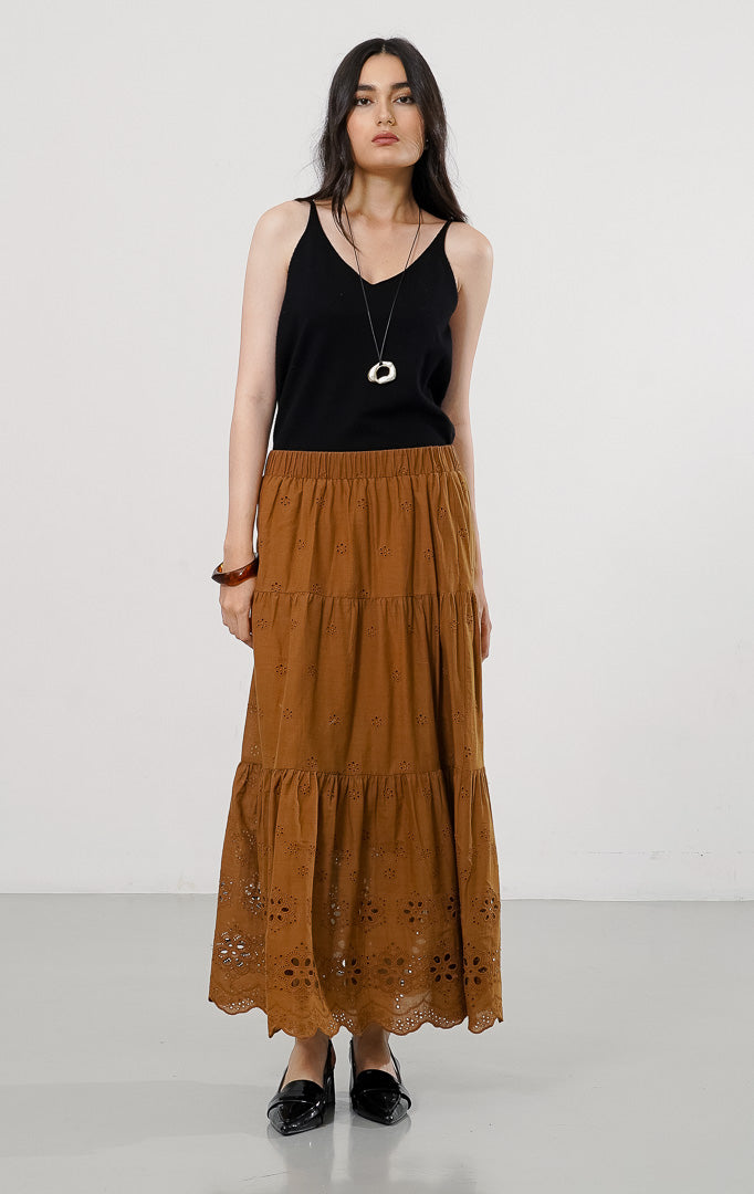 Primrose Skirt Brown