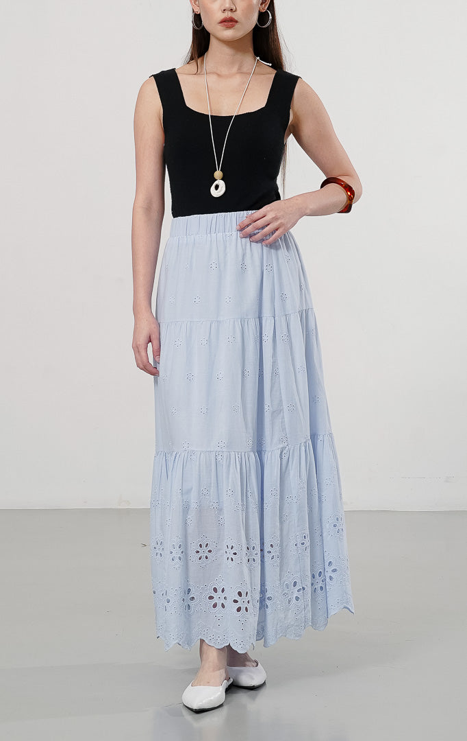 Primrose Skirt Light Blue