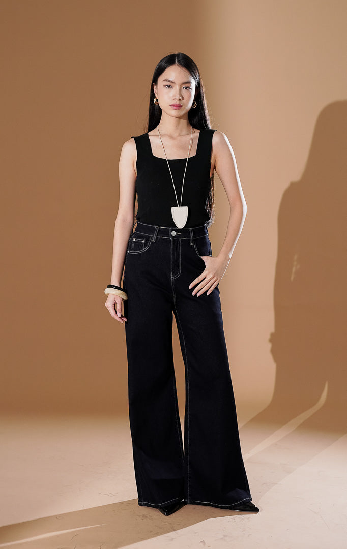 Hani Pants Dark Denim