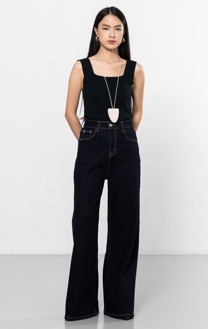 Hani Pants Dark Denim