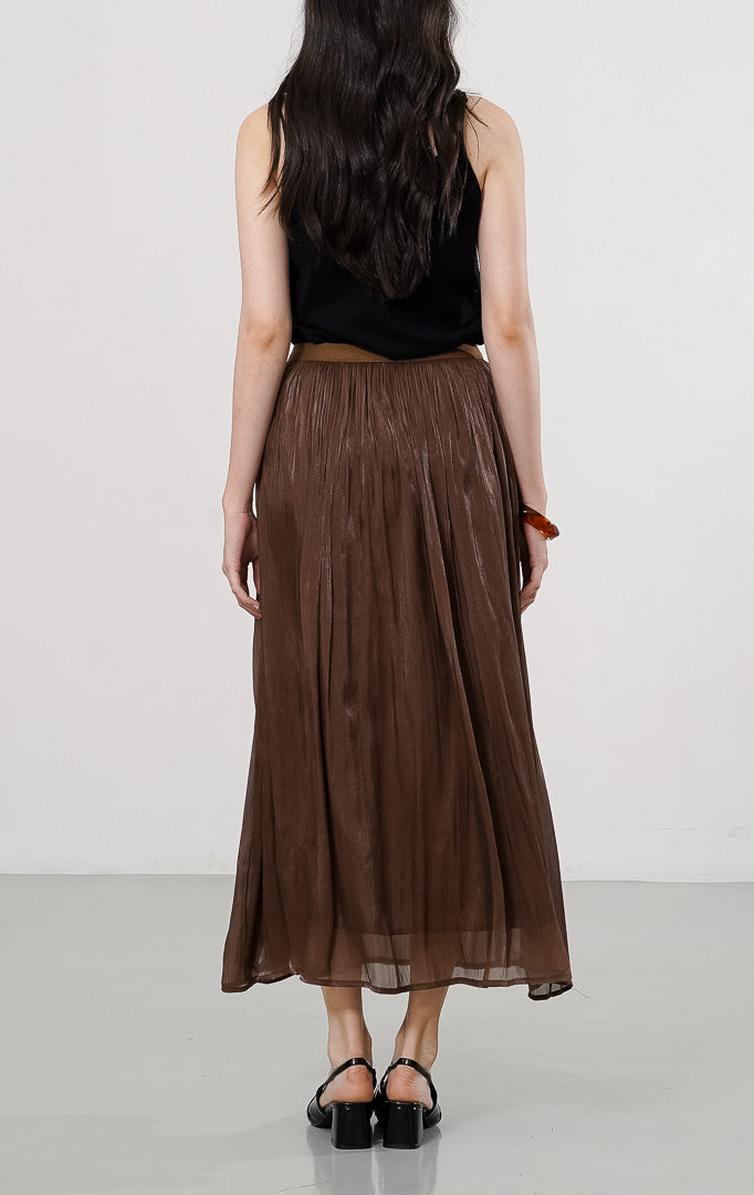 Sinclair Skirt Dark Brown