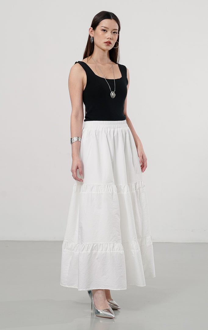 Seamus Skirt White