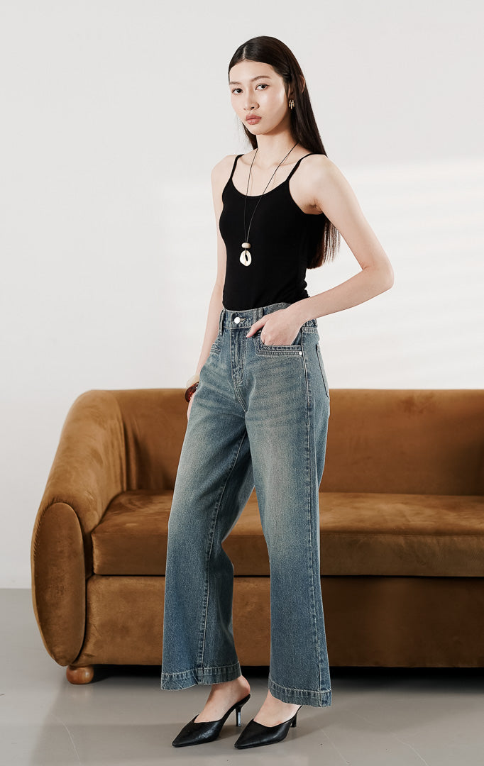Anaide Pants Light Denim
