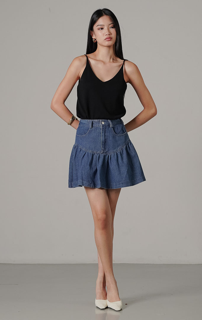 Nathalia Skirt Indigo