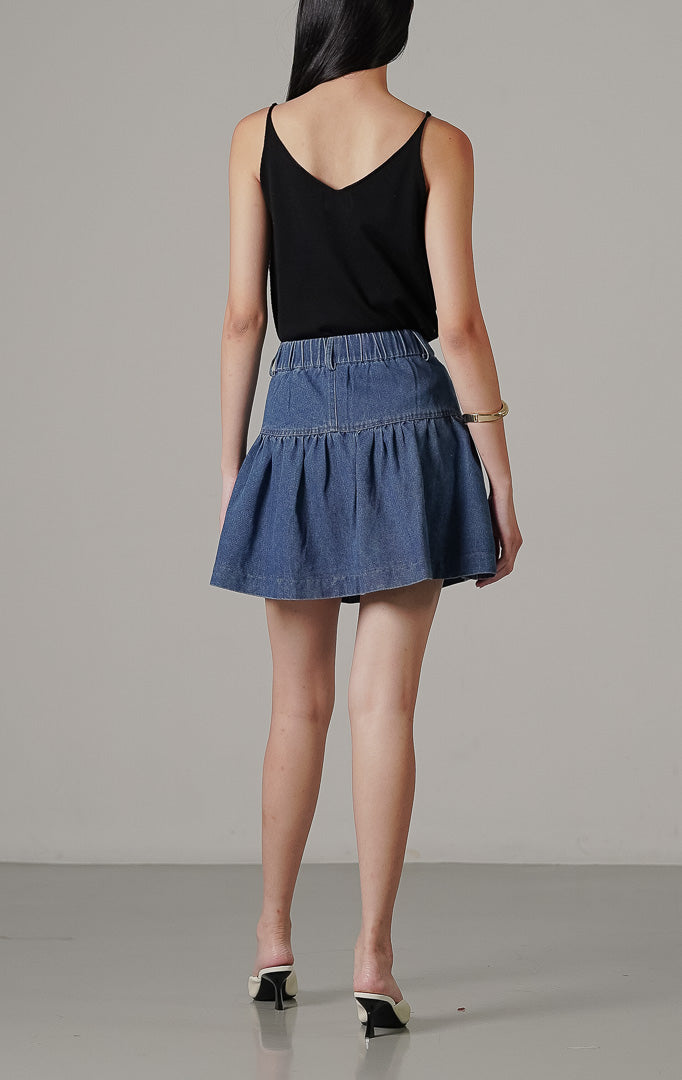 Nathalia Skirt Indigo