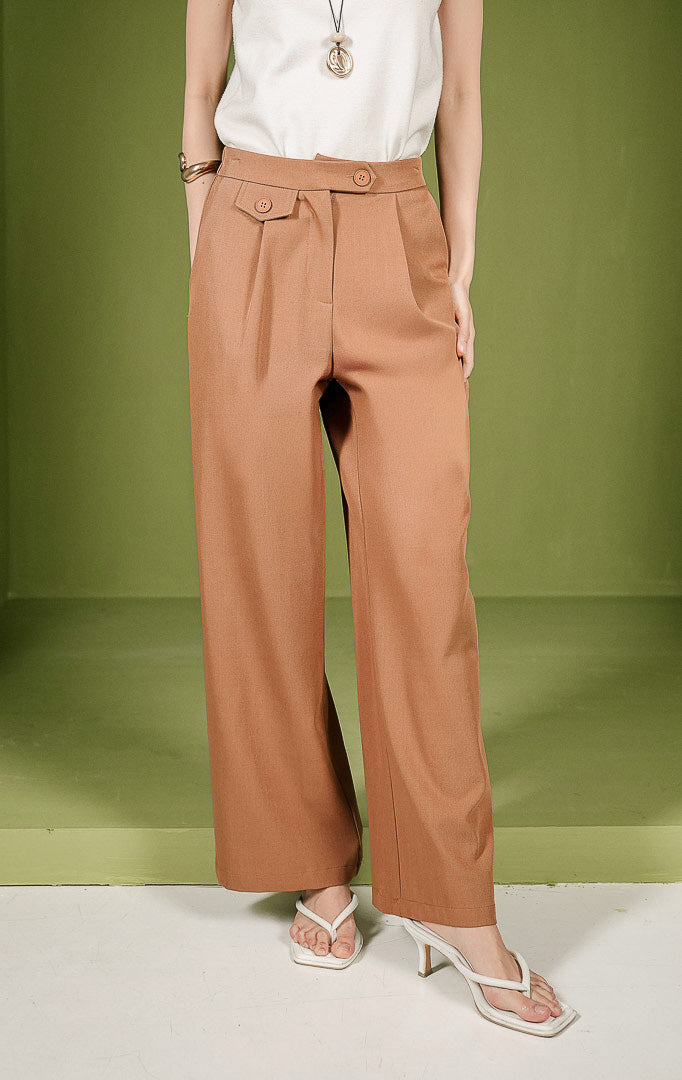 Margo Pants Brown Camel