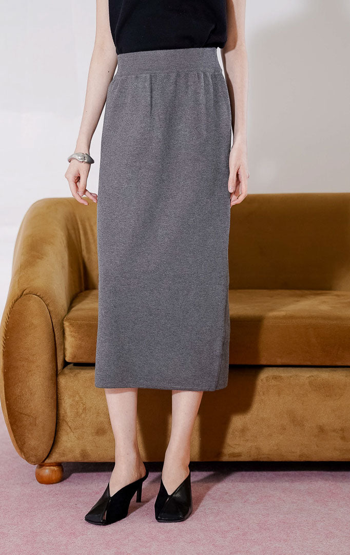 Claudia Skirt Dark Grey
