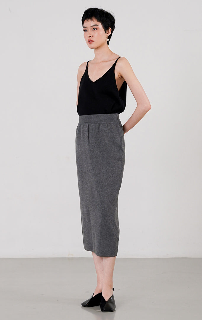 Claudia Skirt Dark Grey