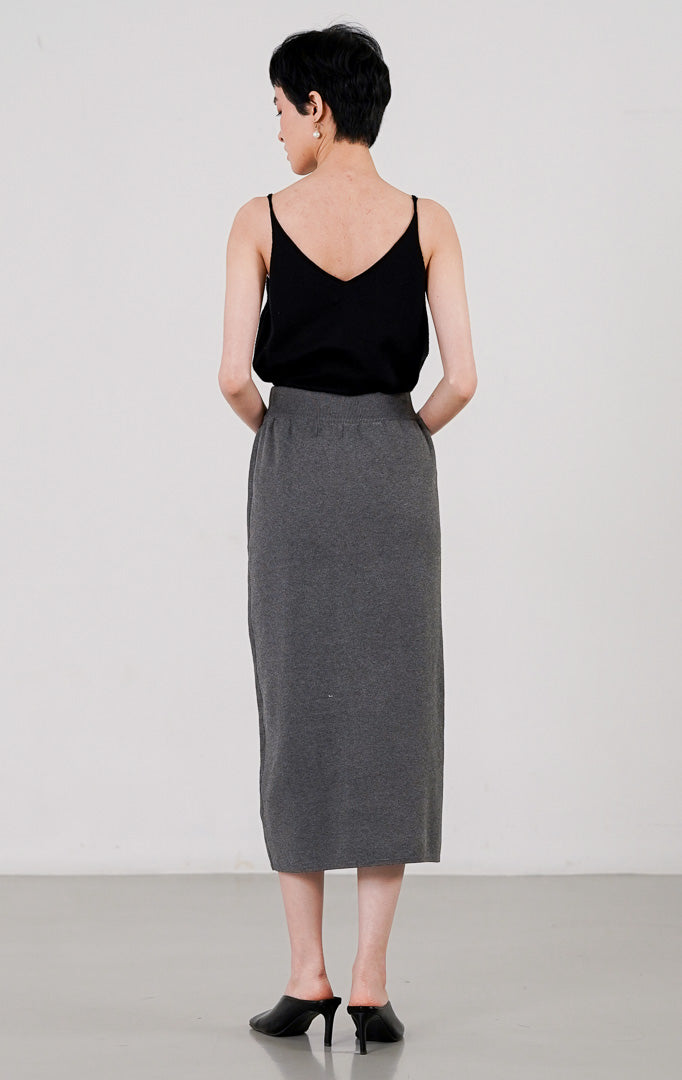 Claudia Skirt Dark Grey