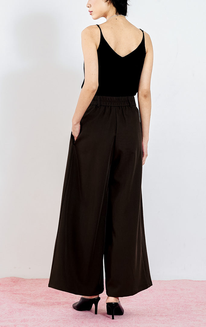 Ally Pants Dark Brown