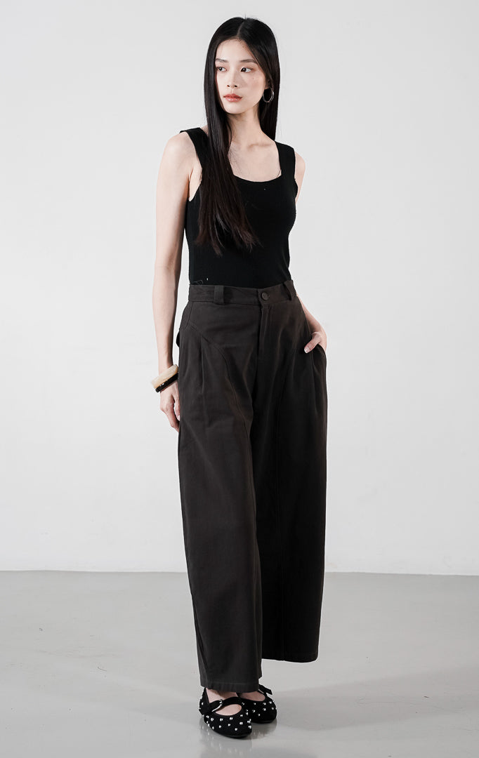 Regina Pants Dark Grey