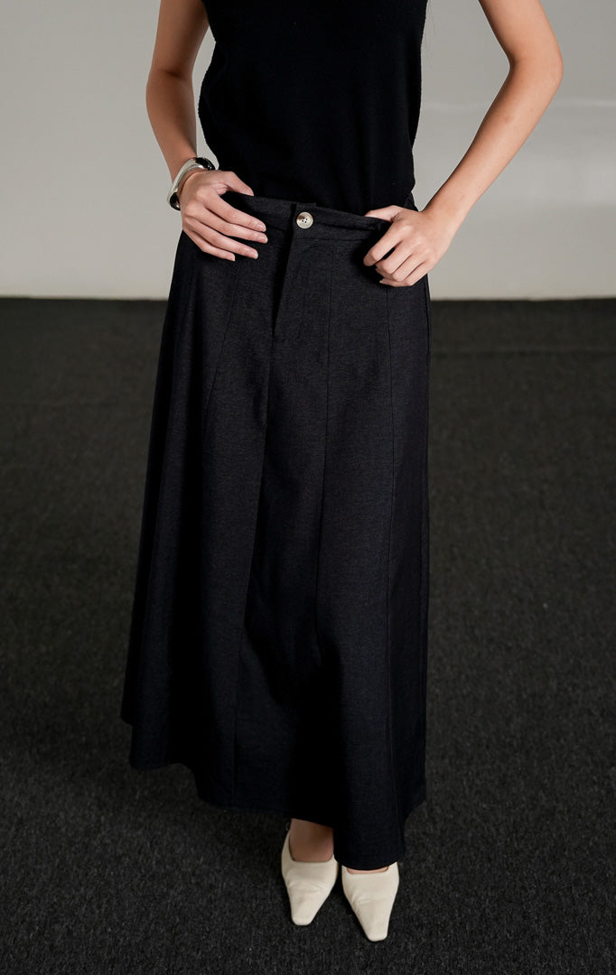 Ashton Skirt Dark Denim