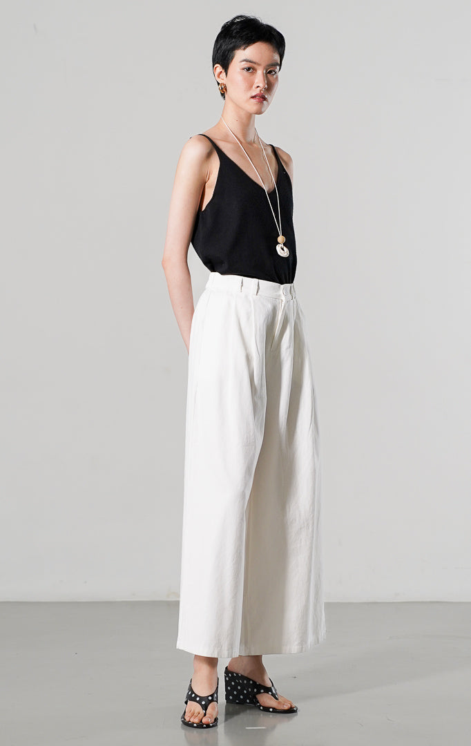 Credence Pants White