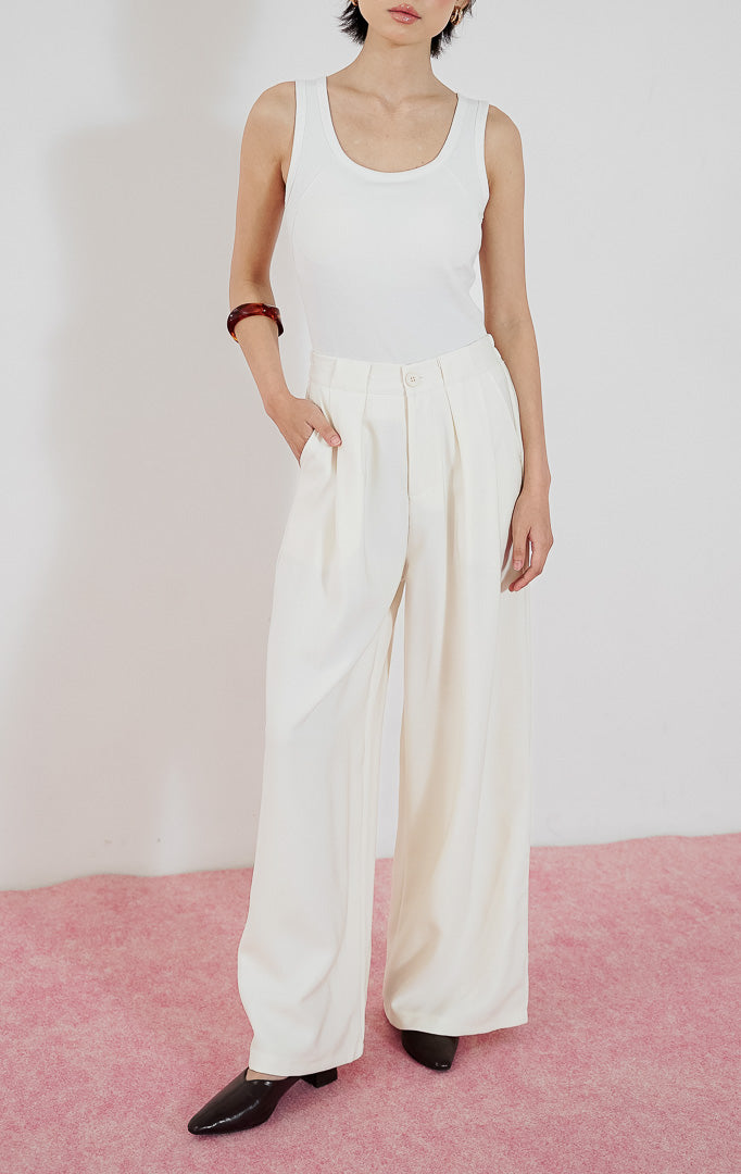 Ramona Pants Ivory