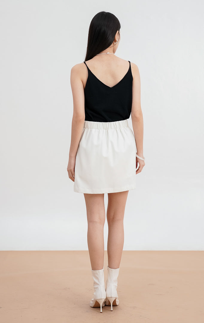 Matteo Skort White
